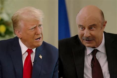 what happened to ronald from dr phil|Trump insists he’s ‘not a threat to democracy’ in Dr Phil interview .